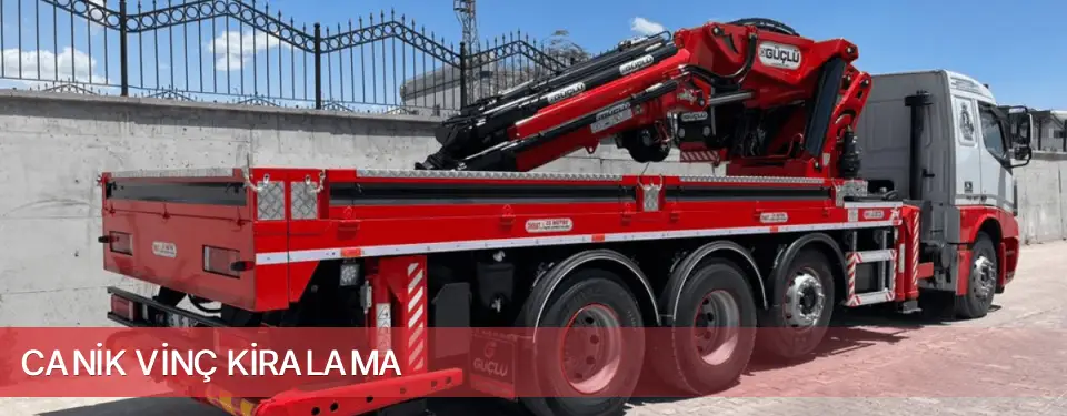 Canik İlçemi Vinç Kiralama